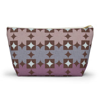 World's Fair Accessory Pouch w T-bottom in Purple